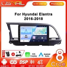 Android Auto 4G GPS for Hyundai Elantra 6 2016-2018 Multimedia Radio Navigation