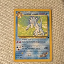 Pokémon Sabrina's Golduck Gym Challenge Regular Rare 30/132 70 HP English TCG on eBay