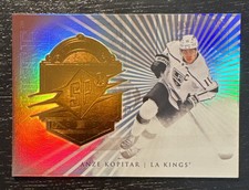 2025 UD SPX Hockey Anze Kopitar Finite Bronze 57/599 Los Angele Kings