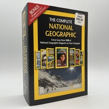 The Complete National Geographic DVD Rom Win Mac Software Every Issue 1888-2008