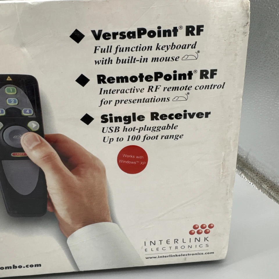 New Sealed Remotepoint RF Combo Keyboard and RF Remote Control VP6241 - Image 2 of 4