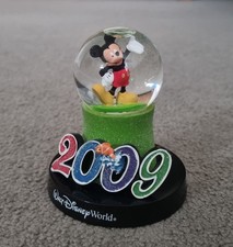 Walt Disney World - Mickey Snow Globe 2009 Decoration - Rare
