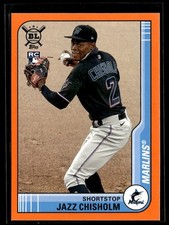 2021 Topps Big League Veterans & Rookies Orange #210 Jazz Chisholm Rookie RC