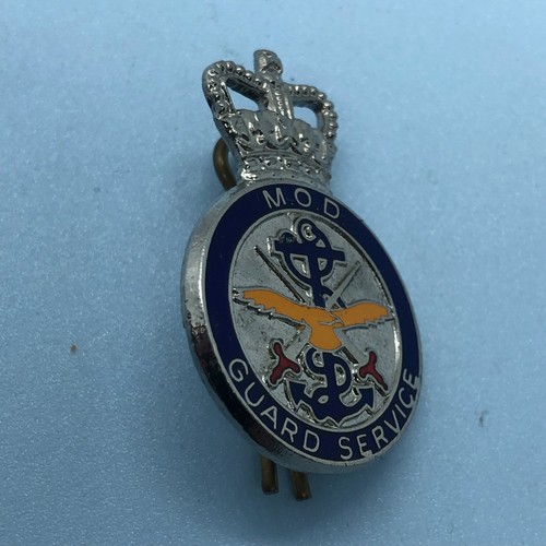 Original Britannique Calotte Militaire Badge - Ministry Of Défense Guard - Picture 4 of 7