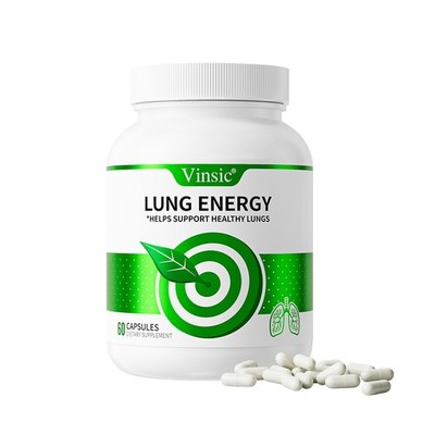 Respiratory Wellness: Vinsic Lung Energy for Lung Nodule Care & Immune Aid, 60Ct