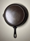 Vintage Single Notch Lodge Cast Iron Skillet #8 Restored & Sits Flat