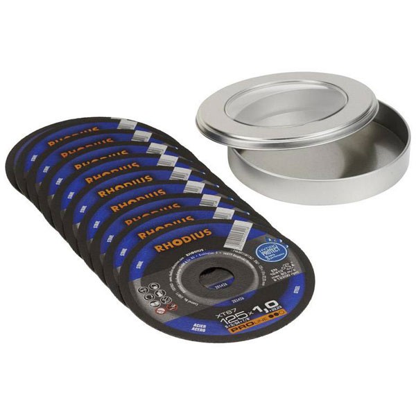 Rhodius XT67 Cutting Disc 125mm Steel Extra Thin High Longevity