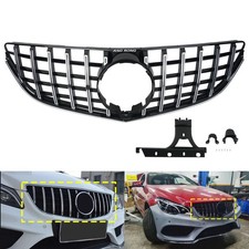 Chrom GT stil Frontgril Kühlergrill für Mercedes-Benz E Coupe C207 bj.2014-2016