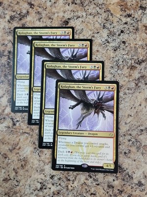 MTG Kolaghan, the Storm's Fury FRF #155 Rare Magic The Gathering X4 