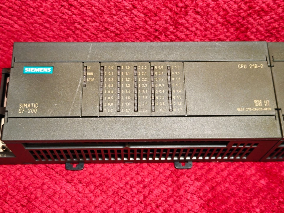 Siemens Simatic S7-200 - CPU 216-2 + EM223 - DA TESTARE LEGGI DESCRIZIONE - Immagine 3 di 4