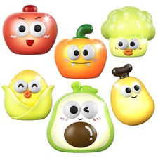 Light Up Bath Toys Set, Water Activated, Toddlers Bath Toys 6Pcs, Water Play