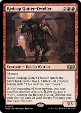 1x Redcap Gutter-Dweller - Wilds of Eldraine - NM  -  MTG