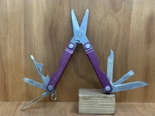 LEATHERMAN MICRA Mulled Wine Multi-Tool Knife USA SS 10 Tools NEW W/O BOX!