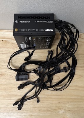 Thermaltake Toughpower GX2 Power Supply 600W 80 Plus Gold