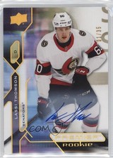 2021-22 Upper Deck Premier Rookies Gold Auto 1/35 Lassi Thomson #117 Auto h7n