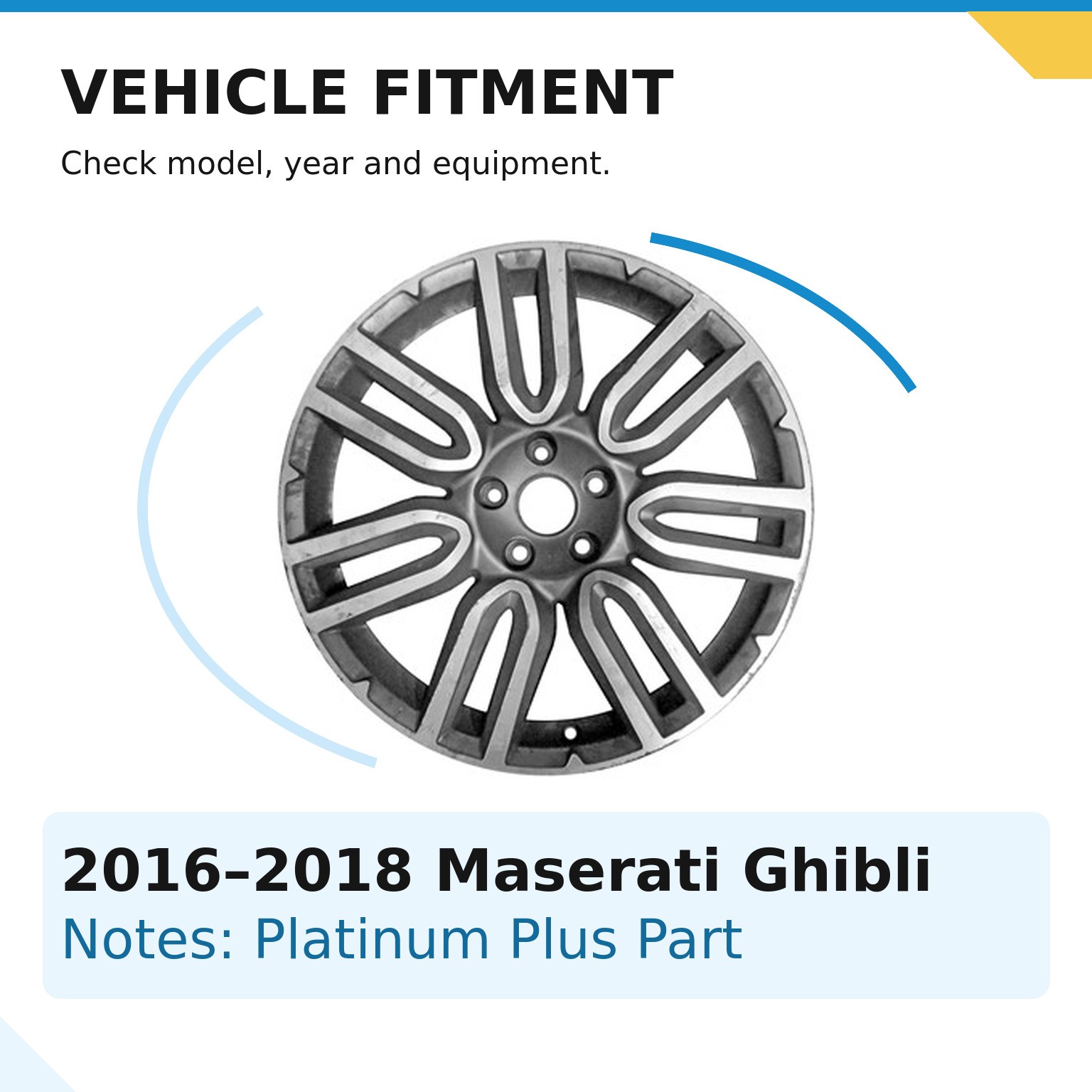 Maserati Ghibli 2016-2018 Front Wheel
