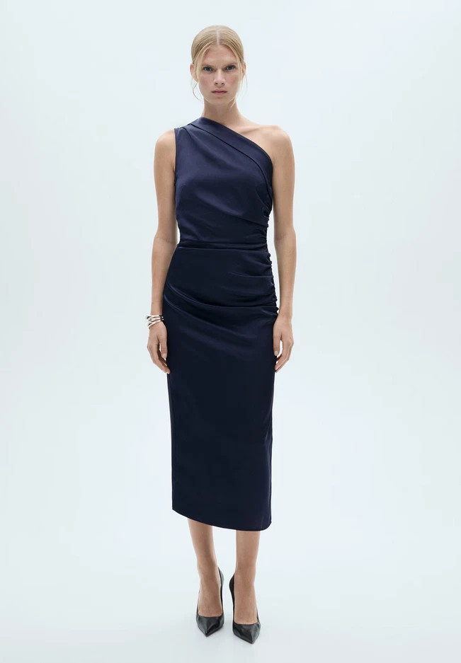 blue dress mango KAAREM main image 0