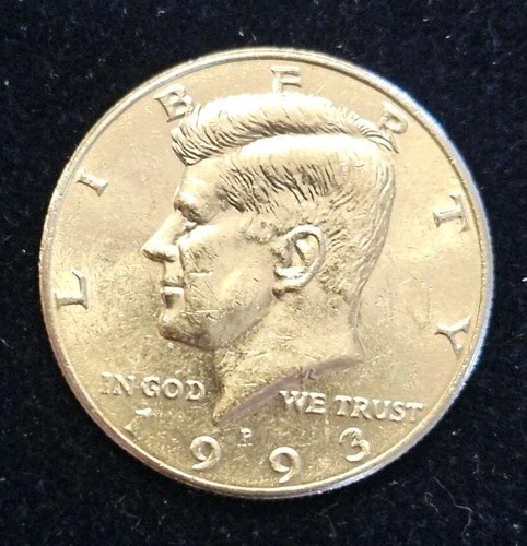 AU 1993-P 50C Kennedy Half Dollar