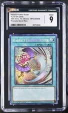 Harpie's Feather Duster CGC 9 MP24-EN058 Prismatic Secret Rare 2024  Yugioh