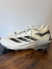 Adidas Men's Adizero Impact TPU WP. SP. Size 14 Mens White Black IH4730