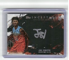 Jai Smith 2021-22 Overtime Elite Inception Silver Signings Auto /99