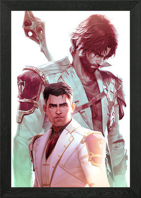 Final Forms: Jayce Framed Wall Art Poster Canvas Print Picture