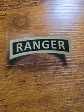 Ranger Tab Subdued 3in UV DTF Decal Waterproof Made In USA