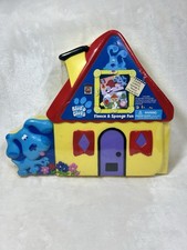 vintage 1998 NEW SEALED Blues Clues playhouse w/ fleece and sponge playset