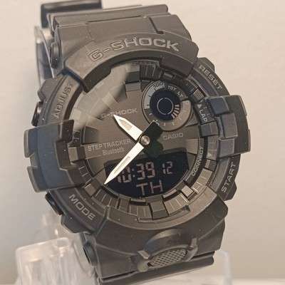 Casio G-Shock GBA-800 5554 Bluetooth Fitness Step Tracker Black Watch 20bar