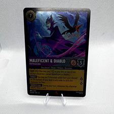 Ravensburger Disney Lorcana Maleficent Diablo - Evil Incarnate 63/207 EN