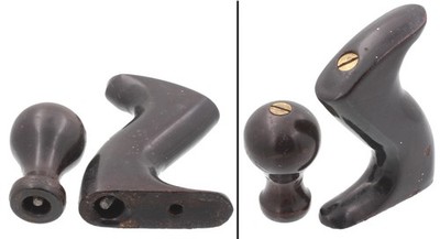 Founder's Grade Rosewood Handle/Knob for Stanley No. 4 Type 19 -mjdtoolparts