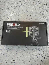 PREXISO Laser Level with Tripod, 100Ft Dual Modules Self Leveling Cross Line New