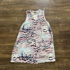 Anthropologie Ethereal By Paper Crane Dress Medium Lined Rayon Sleeveless