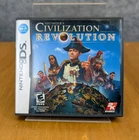 Sid Meier's Civilization Revolution - Nintendo DS Complete In Box Manual