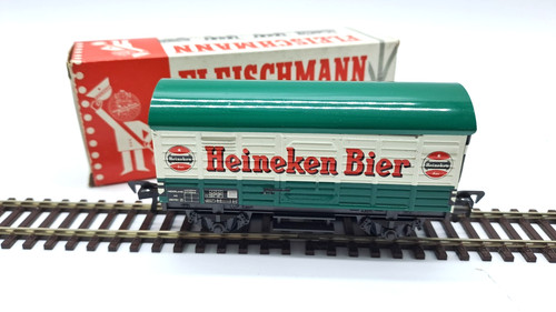 Fleischmann 1:87 H0  5026 Bierwagen " Heinken Bier "der NS  in OVP selten | Condition: Gebraucht