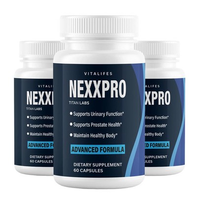(3 Pack) NexxPro Advanced Male Health Support Supplement Nexx Pro 180 Capsules
