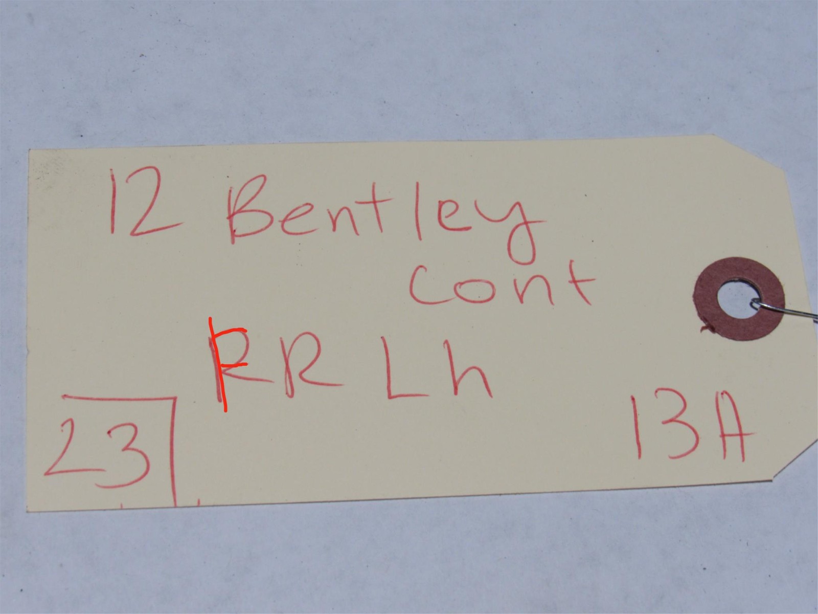 Bentley Continental GT 2012 Front Left Driver Seat Belt Ratractor 11-18 ;#3