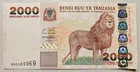 Tanzania 2000 Shillings 2003 Unc