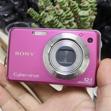 Sony Cyber-Shot DSC-W220 Digital Camera 12.1MP CCD Vintage 4x Optical Zoom -Pink