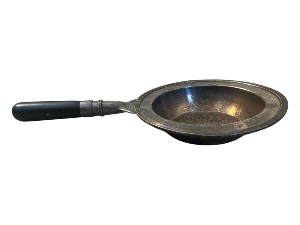 Vintage Gorham EP Silver Soldered Pan with Wooden Handle #02400