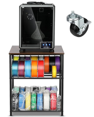 3D Printer Stand with Filaments Storage - 3D Printer Table Filament Storage Rack
