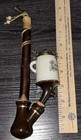 Tyrolean Ulmer Smoking Pipe  Lidded Ceramic Porcelain Bowl  GERMANY  — photo 3