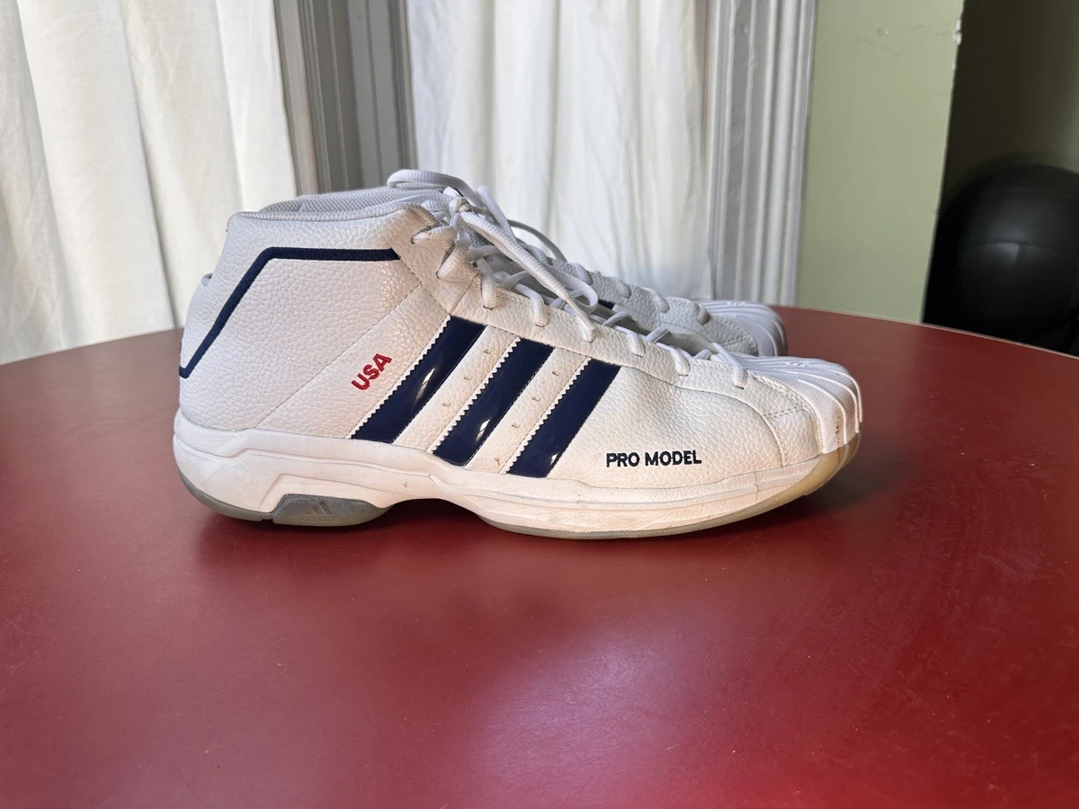 adidas Pro Model 2G USA - White Navy for Sale | Authenticity