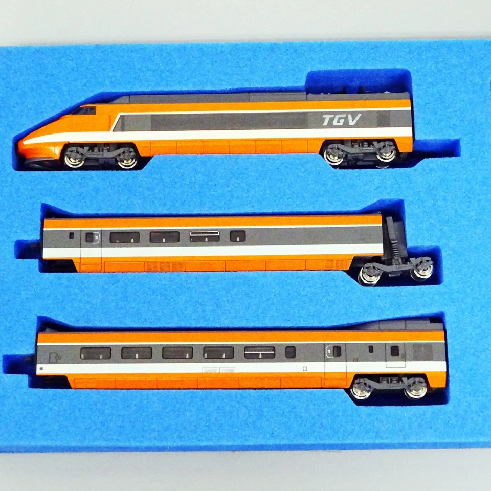 KATO French Railroad TGV S14701 N Scale Bullet Train Japan Used - Image 2 of 4