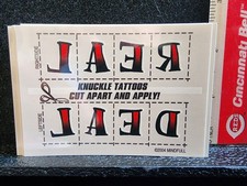 Temporary Tattoo New On Card Various Designs Available Will Combine Shipping