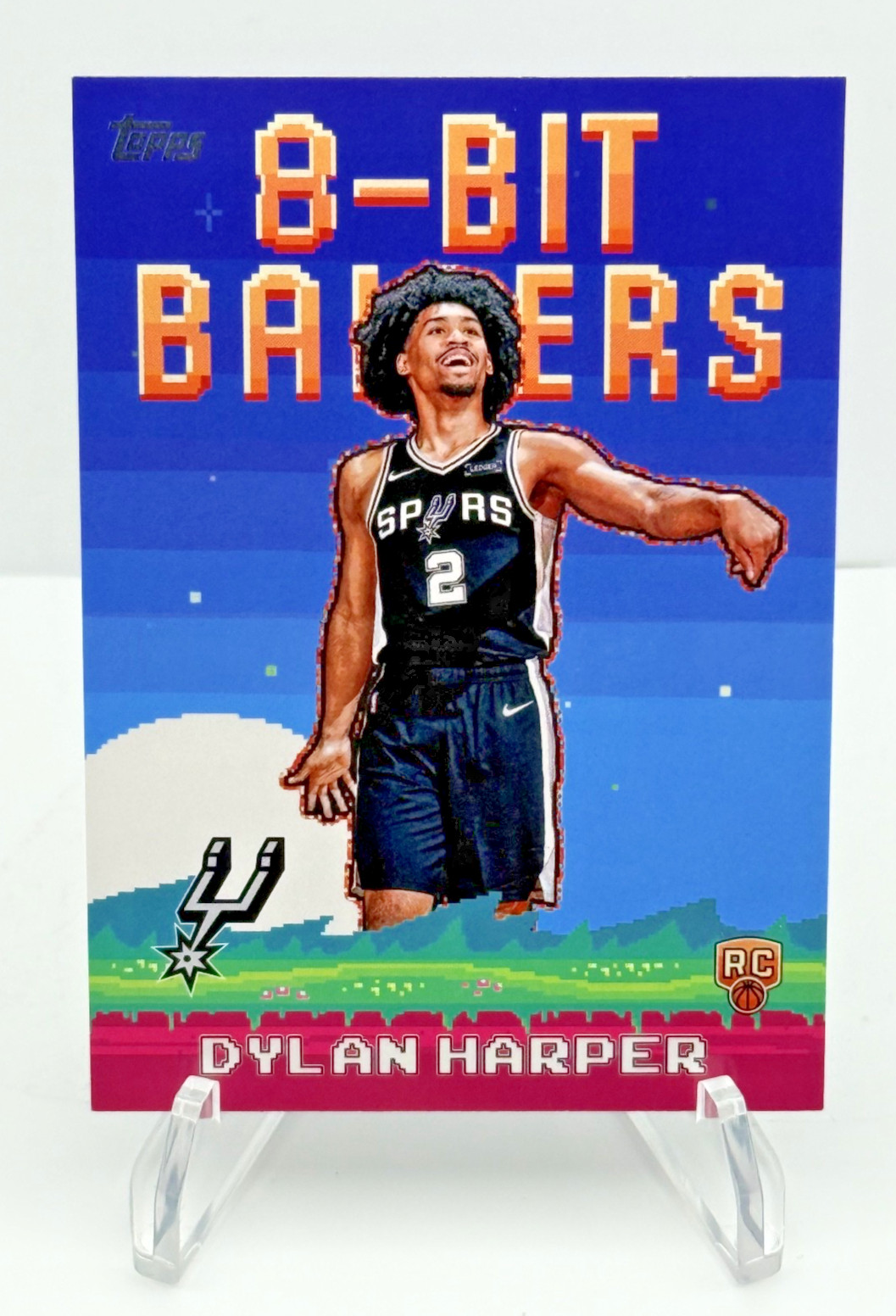 2025-26 Topps Basketball - Dylan Harper (RC) 8-Bit Ballers #8B-32