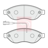Fiat Ducato 250 2006 BremsbeläGe Vorne Apec R90 (R90)