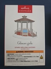Hallmark Keepsake Gilmore Girls Stars Hollow Gazebo Magic Sound Ornament NIB