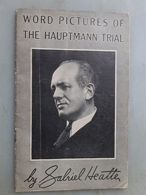 Word Pictures of Hauptmann Trial (Lindbergh Baby Murder) Gabriel Heatter 1935