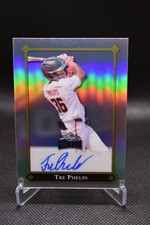Tre Phelps Auto /35 2025 Leaf Metal Silver Prismatic Georgia Bulldogs #LGR-TP1